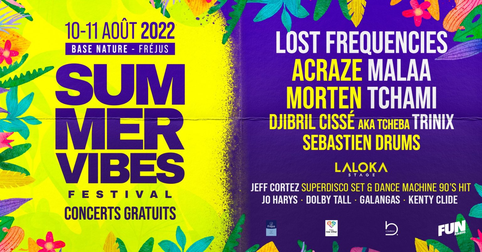 Le Summer Vibes Festival annonce son lineup Prysm France